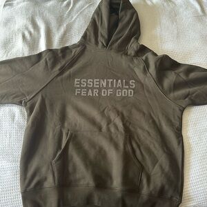 Essentials fear of god hoodie brand new